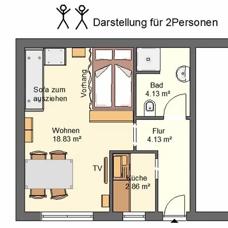 Gemuetlich 1, Netflix Und Kaffee Frei, Parken Vor Der Tuer Lubeka